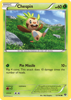 Chespin – Common – XY