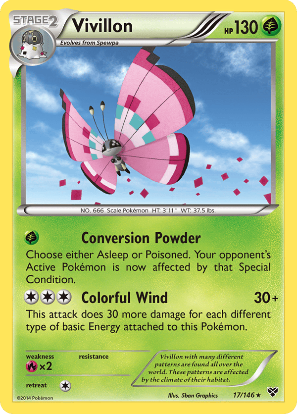 Vivillon – XY