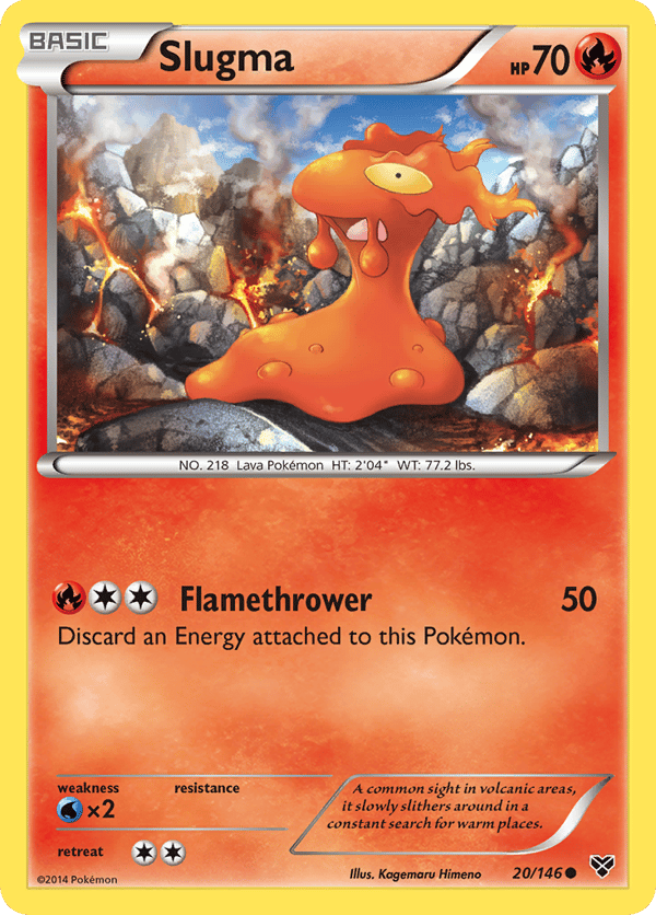 Slugma – Common – XY