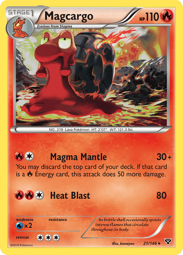 Magcargo – Rare – XY