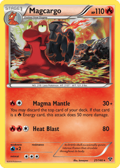 Magcargo – Rare – XY