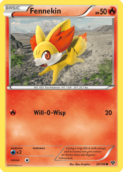 Fennekin – Common – XY
