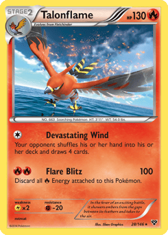 Talonflame – Rare Holo – XY