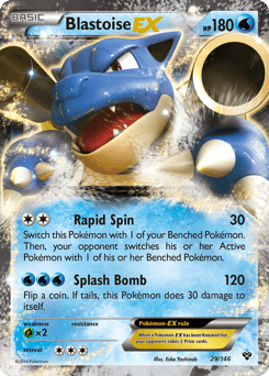 Blastoise-EX – Rare Holo EX – XY