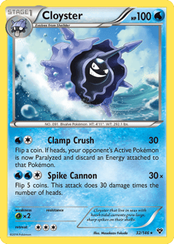 Cloyster – Rare – XY