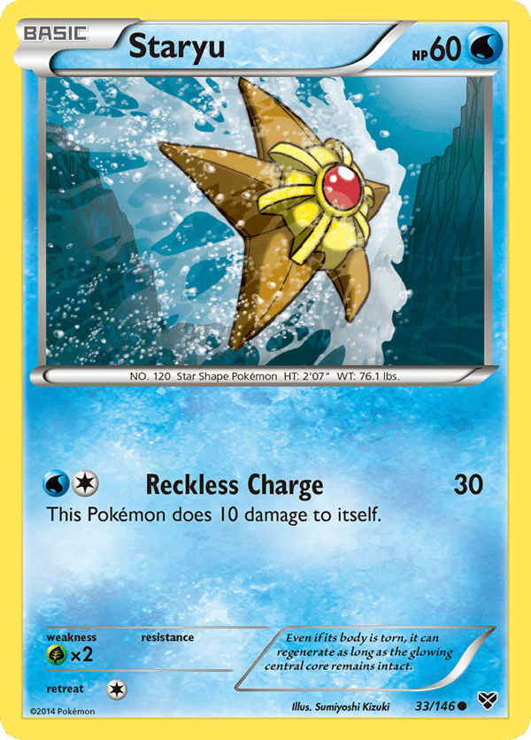 Staryu – Common – XY