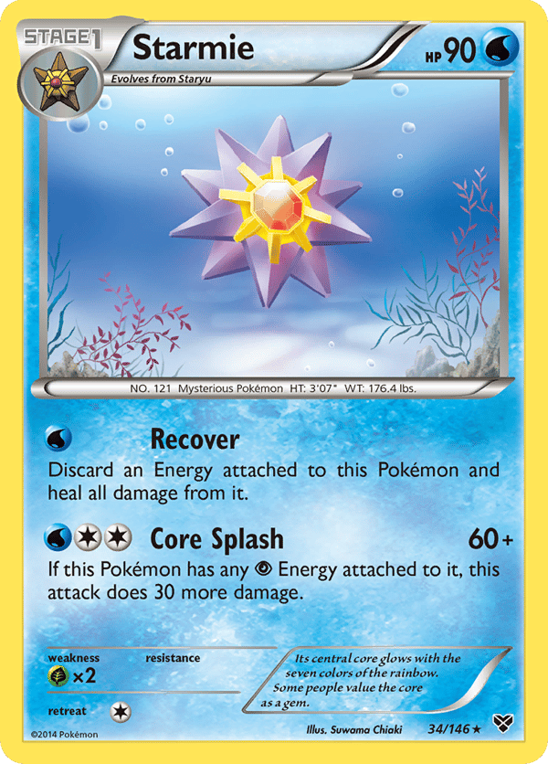Starmie – Rare – XY
