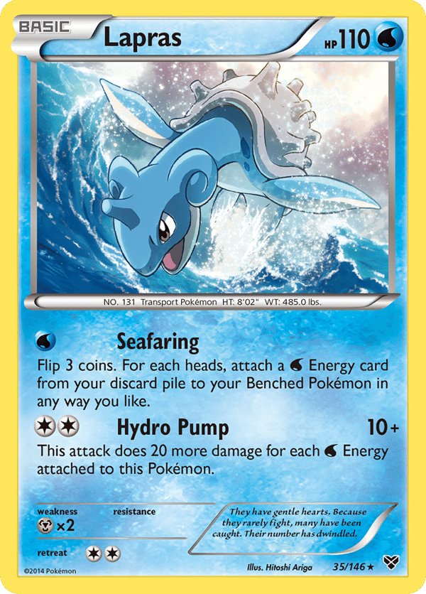 Lapras – Rare Holo – XY