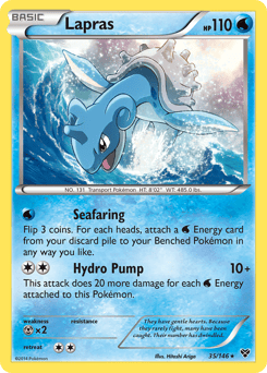 Lapras – Rare Holo – XY
