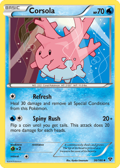 Corsola – Uncommon – XY
