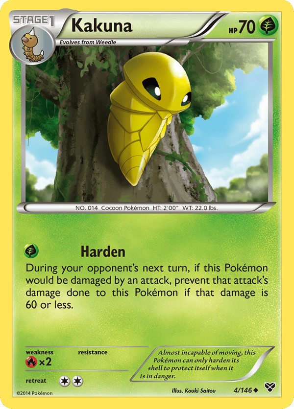 Kakuna – Uncommon – XY