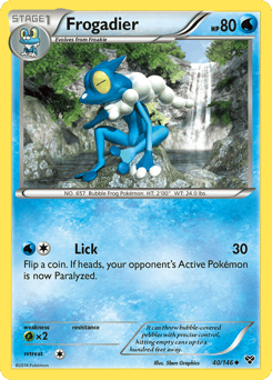 Frogadier – Uncommon – XY
