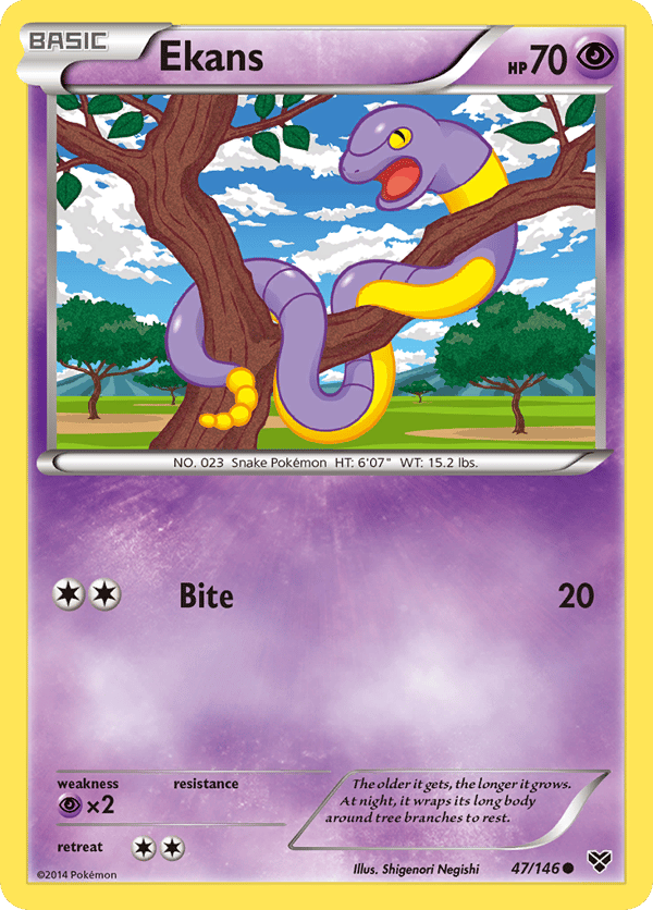 Ekans – Common – XY