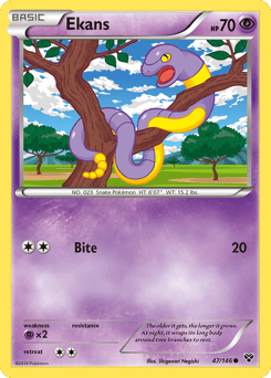 Ekans – Common – XY