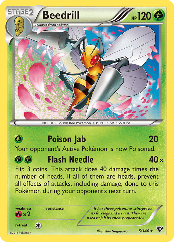 Beedrill – Rare – XY