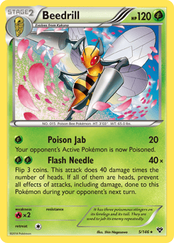Beedrill – Rare – XY