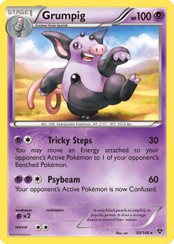 Grumpig – Rare – XY
