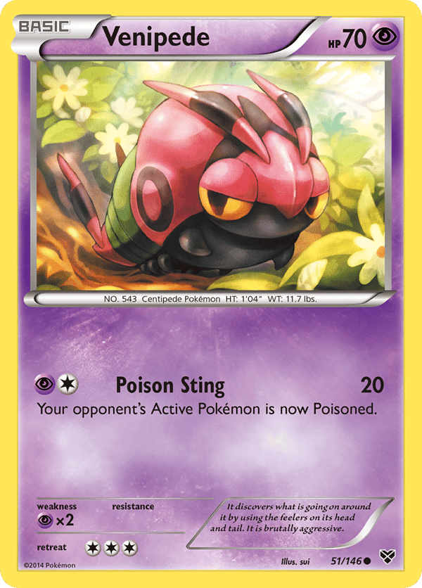 Venipede – XY