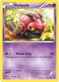 Venipede – Common – XY