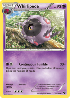 Whirlipede – Uncommon – XY