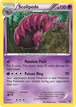 Scolipede – Rare – XY