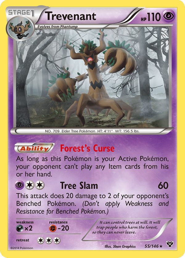 Trevenant – XY