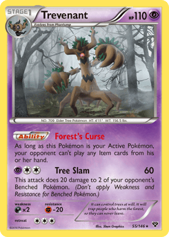 Trevenant – Rare Holo – XY