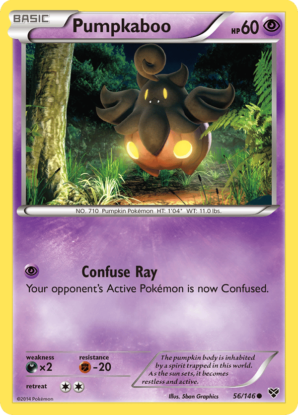 Pumpkaboo – Common – XY