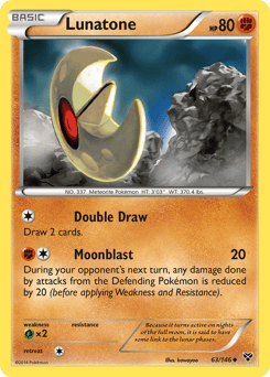 Lunatone – Uncommon – XY