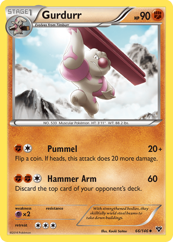 Gurdurr – Uncommon – XY