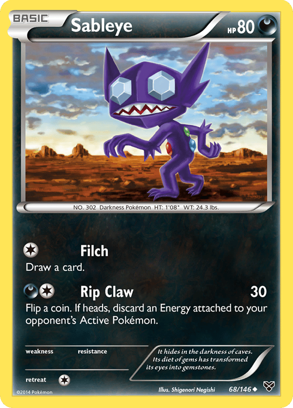 Sableye – Uncommon – XY