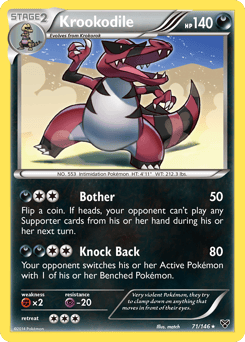 Krookodile – Rare – XY