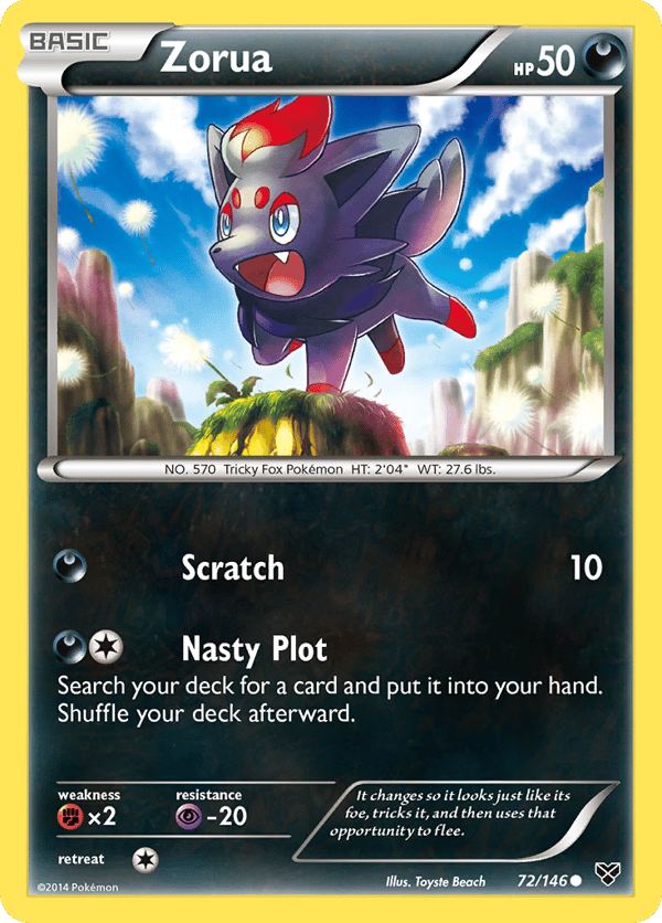 Zorua – Common – XY