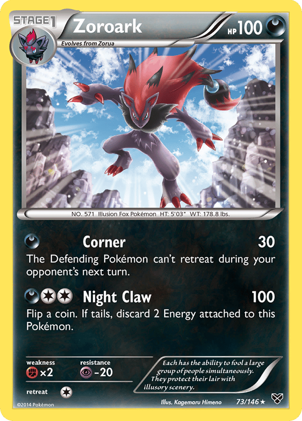 Zoroark – Rare Holo – XY