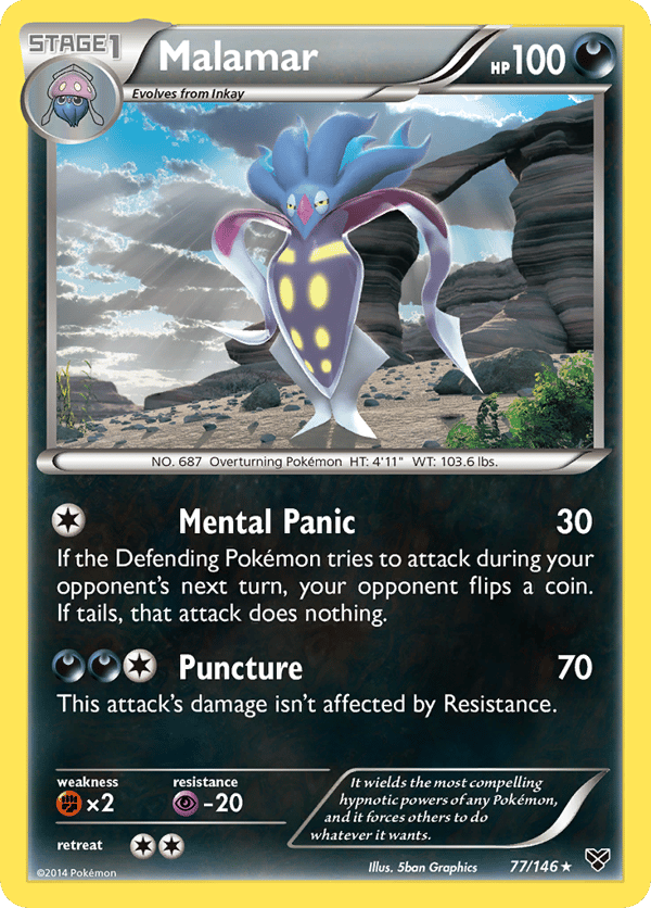 Malamar – Rare – XY