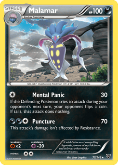 Malamar – Rare – XY