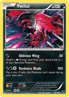 Yveltal – Rare – XY