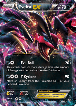 Yveltal-EX – Rare Holo EX – XY
