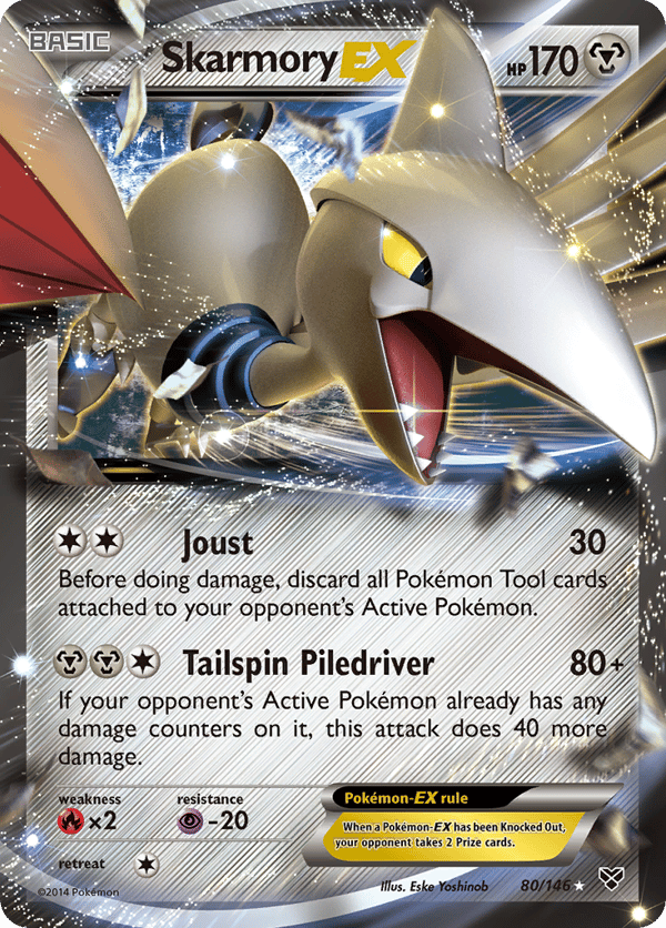 Skarmory-EX – Rare Holo EX – XY