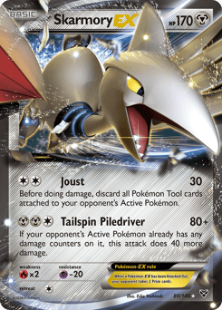 Skarmory-EX – Rare Holo EX – XY