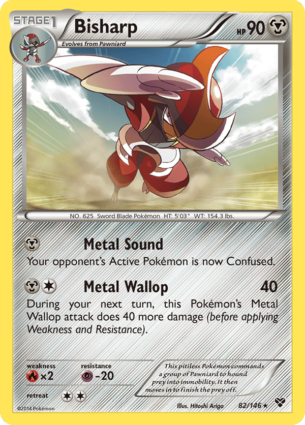 Bisharp – Rare – XY