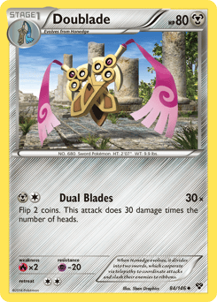 Doublade – Uncommon – XY