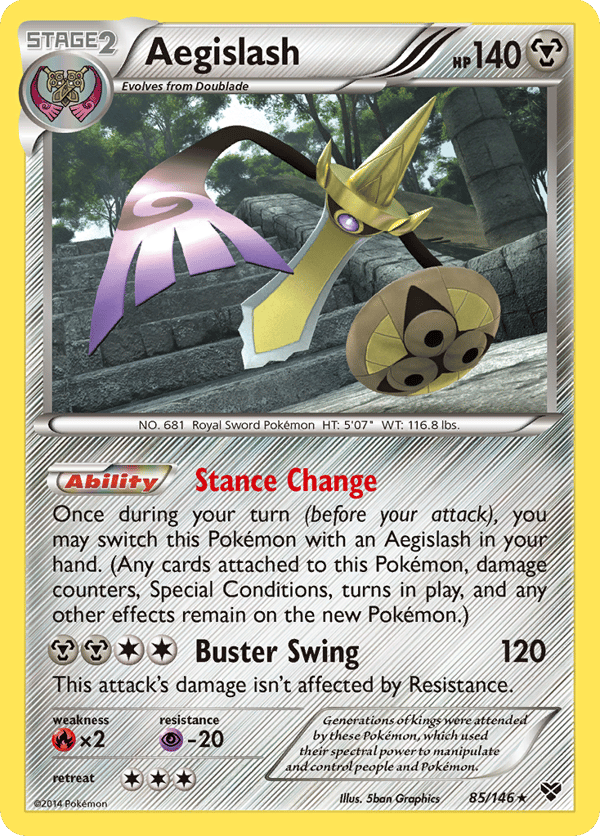 Aegislash – Rare – XY