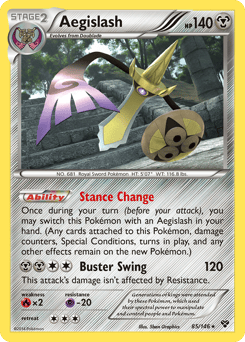 Aegislash – Rare – XY