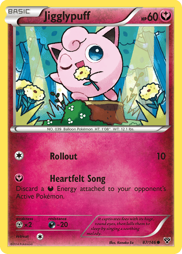 Jigglypuff – Common – XY