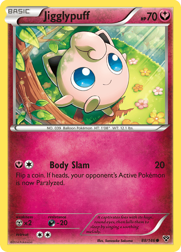 Jigglypuff – Common – XY