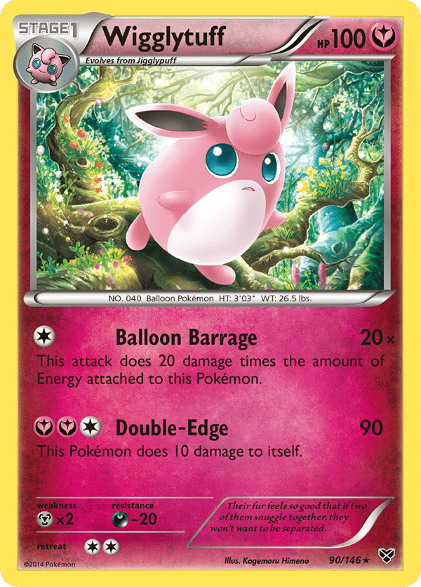 Wigglytuff – Rare – XY