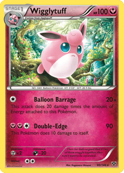 Wigglytuff – Rare – XY