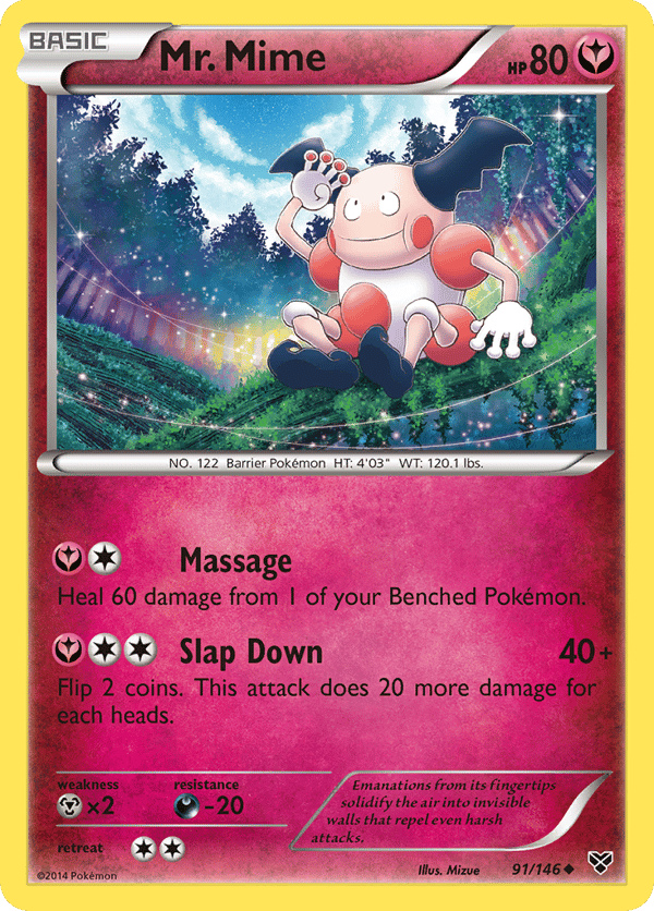 Mr. Mime – Uncommon – XY
