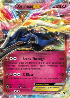 Xerneas-EX – Rare Holo EX – XY